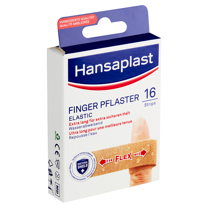 E-shop Hansaplast Elastic Pružná náplast na prsty 16 ks