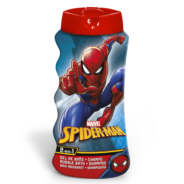 E-shop Spiderman 2v1 Šampón a Pěna do koupele 475 ml