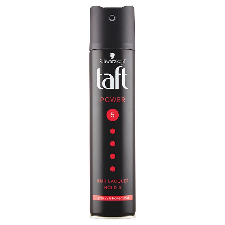 E-shop Taft lak na vlasy pro posílení vlasů od kořínků ke konečkům Power 250ml