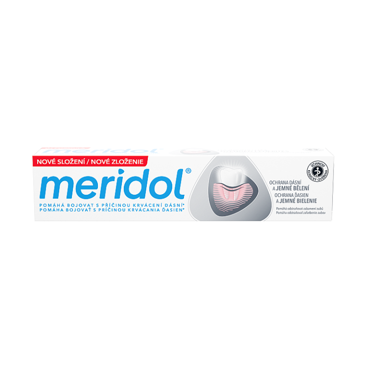 E-shop meridol® Gum Protection & Gentle White zubní pasta pro ochranu dásní a jemné bělení 75 ml