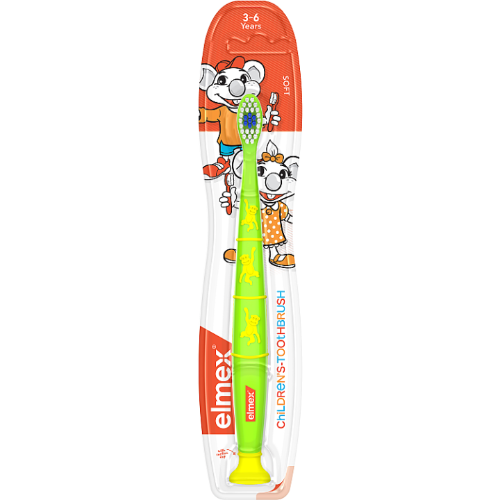 E-shop elmex® Kids zubní kartáček pro děti ve věku 3-6 let 1ks