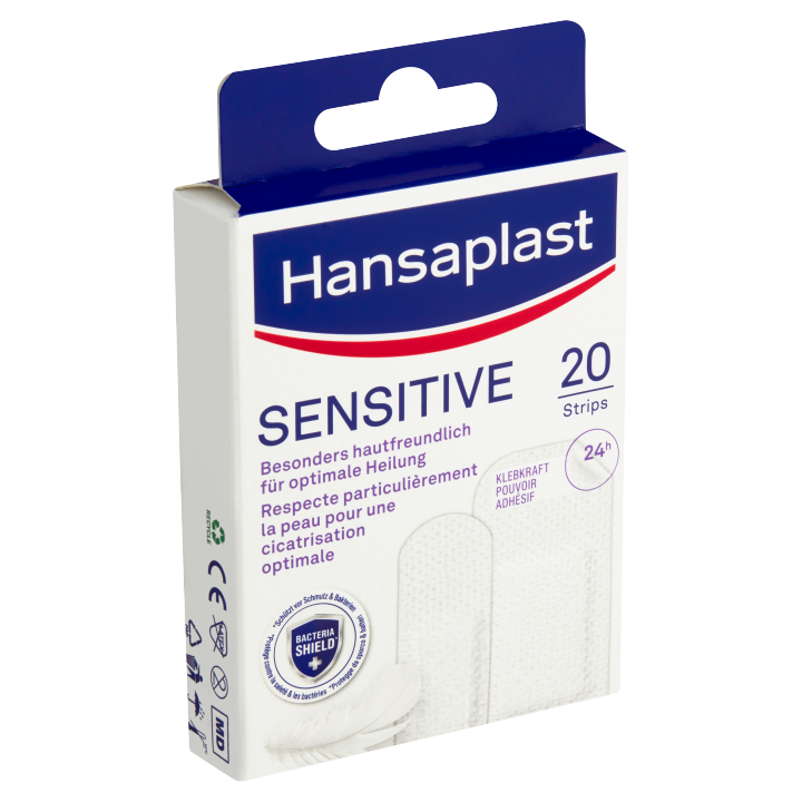 E-shop Hansaplast Sensitive Náplasti 20 ks