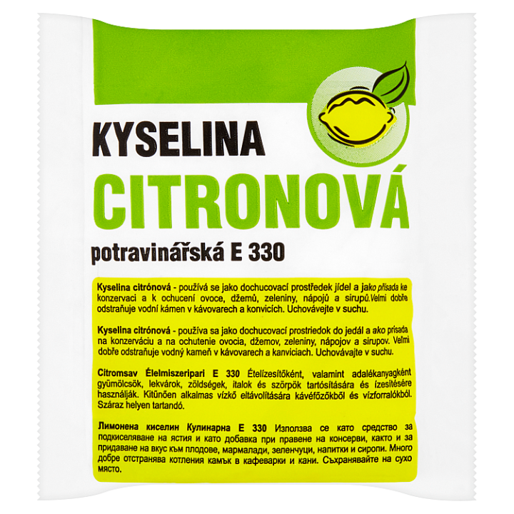 E-shop Kyselina citronová potravinářská E 330 100g