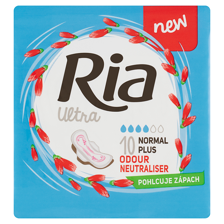 E-shop Ria Ultra Normal Plus Odour Neutraliser vložky 10 ks