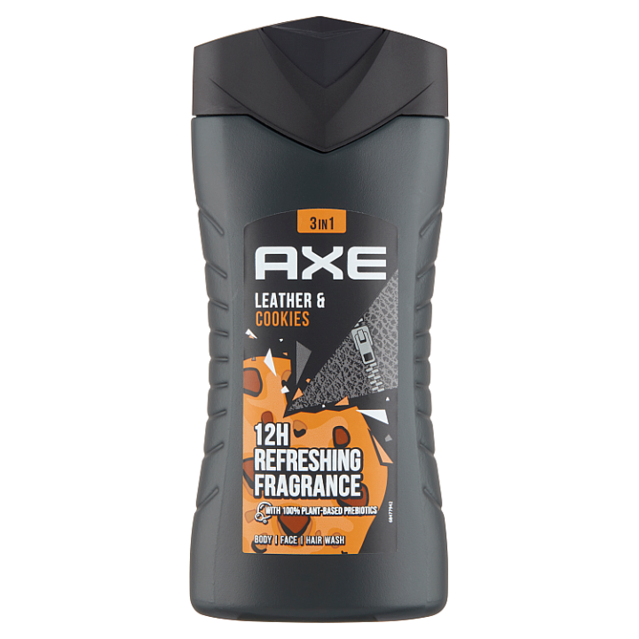 AXE Leather and Cookies sprchový gel pro muže 250ml