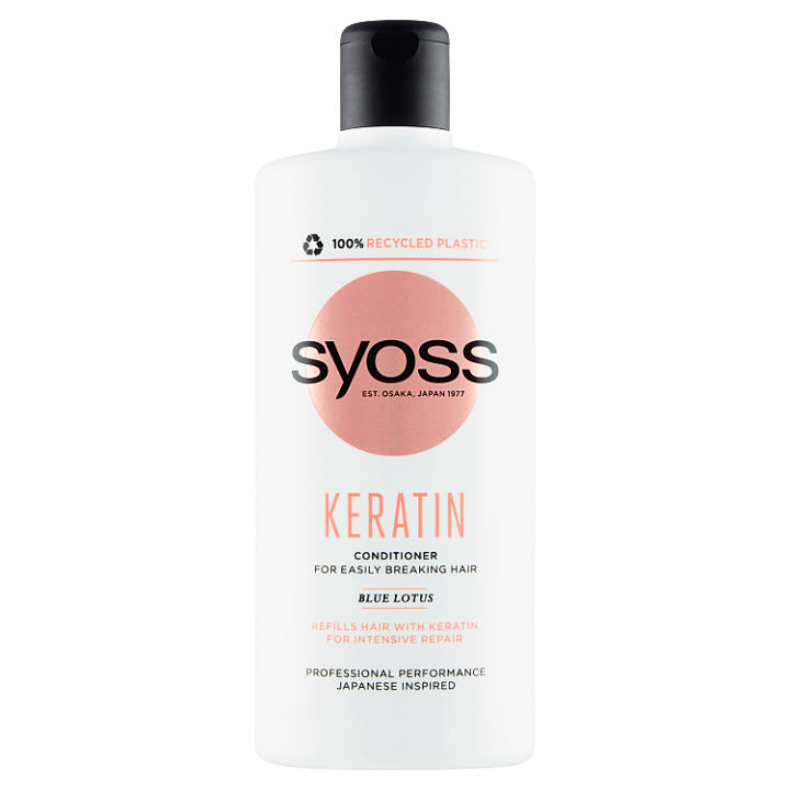 E-shop Syoss Keratin balzám pro snadno lámavé vlasy 440ml