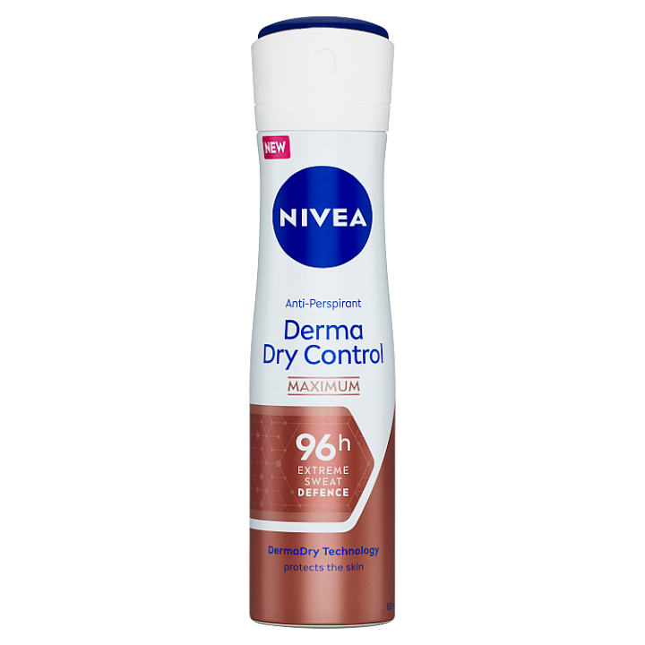 E-shop Nivea Derma Dry Control Sprej antiperspirant 150ml