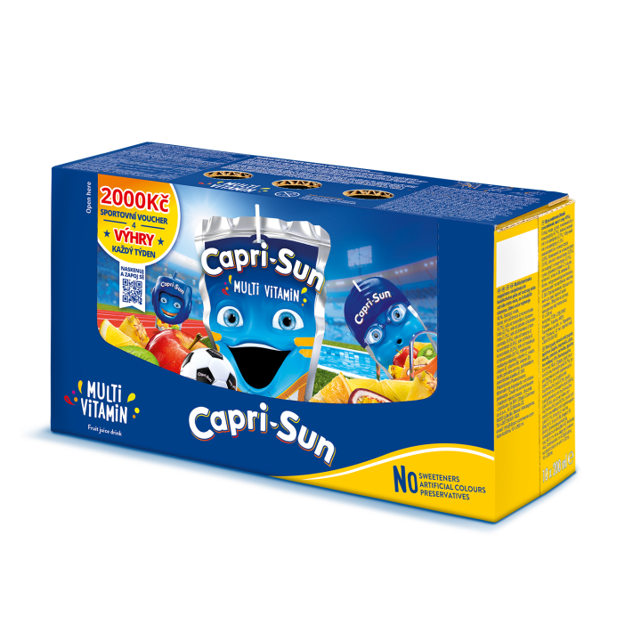 Capri-Sun Multivitamin nesycený nealkoholický ovocný nápoj 10 x 200ml