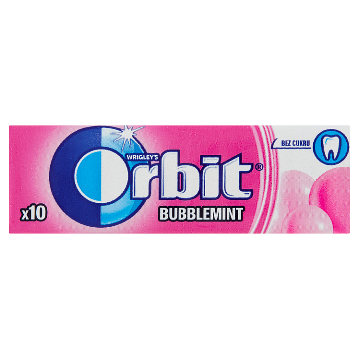 E-shop Wrigley's Orbit Bubblemint 10 ks 14g
