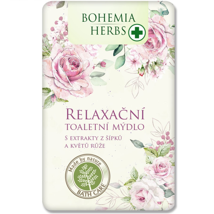 E-shop Bohemia Herbs toaletní mýdlo růže 100 g