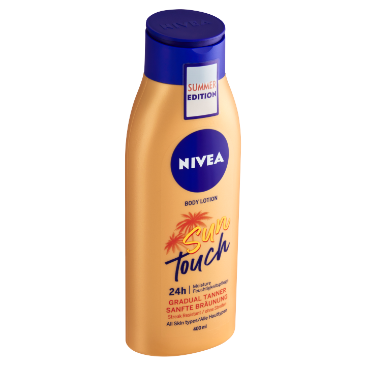 E-shop Nivea Sun Touch Tónovací tělové mléko 400ml