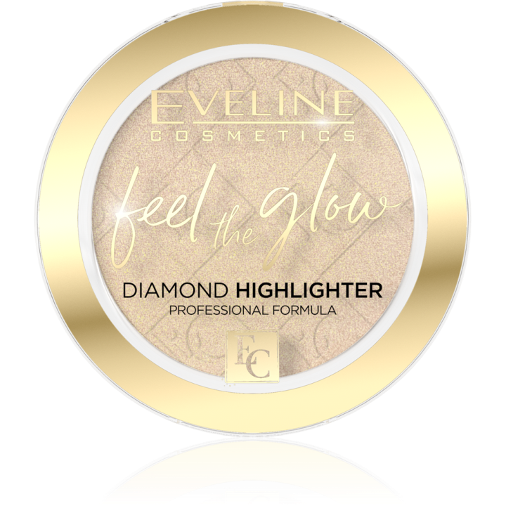 Eveline Cosmetics FEEL THE GLOW DIAMOND Rozjasňovač 01 sparkle