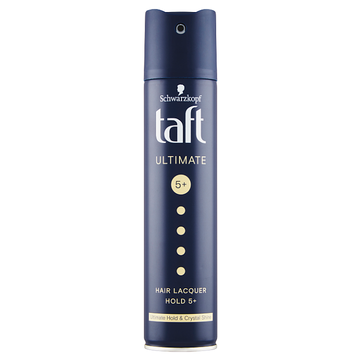 E-shop Taft lak na vlasy pro ultimátní fixaci a zářivý lesk Ultimate 250ml