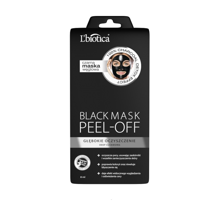 L'biotica maska 8ml černá