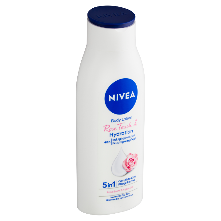 E-shop Nivea Rose Touch & Hydration Tělové mléko 400ml
