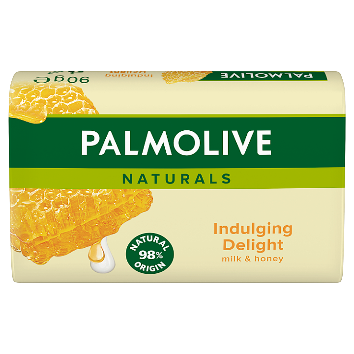 E-shop Palmolive Naturals tuhé mýdlo s výtažky z mléka a medu 90g
