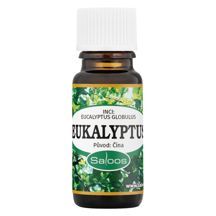 E-shop Saloos Esenciální Olej Eukalyptus 10 ml