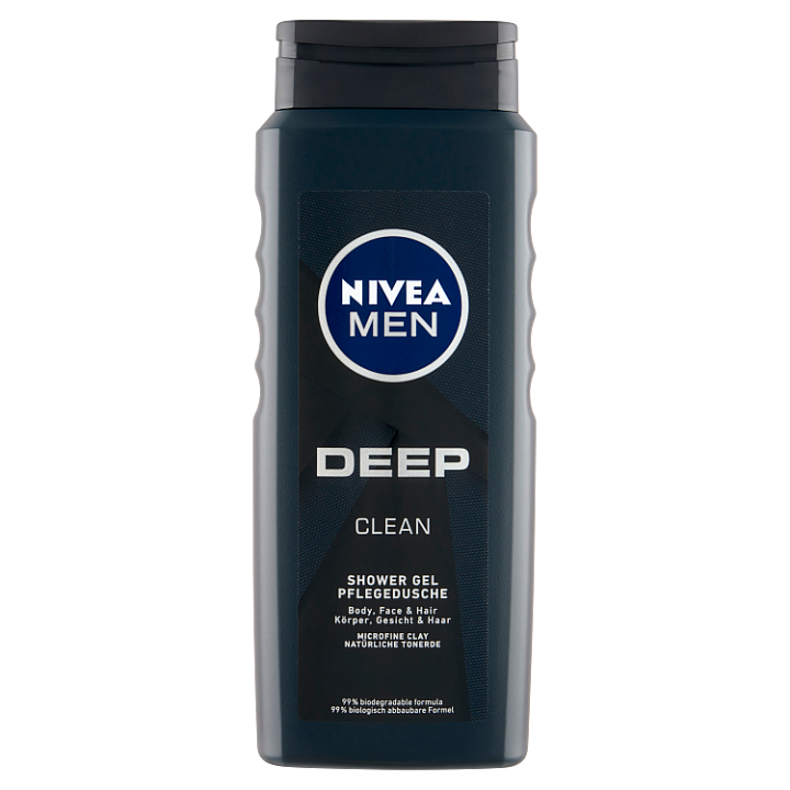E-shop Nivea Men Deep Clean Sprchový gel 500ml