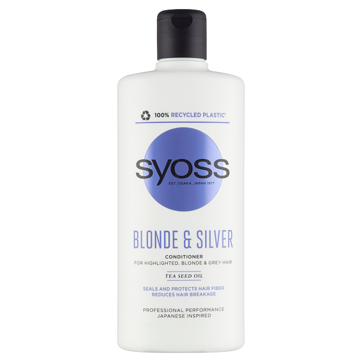 E-shop Syoss balzám Blonde & Silver pro zesvětlené blond a šedé vlasy 440ml
