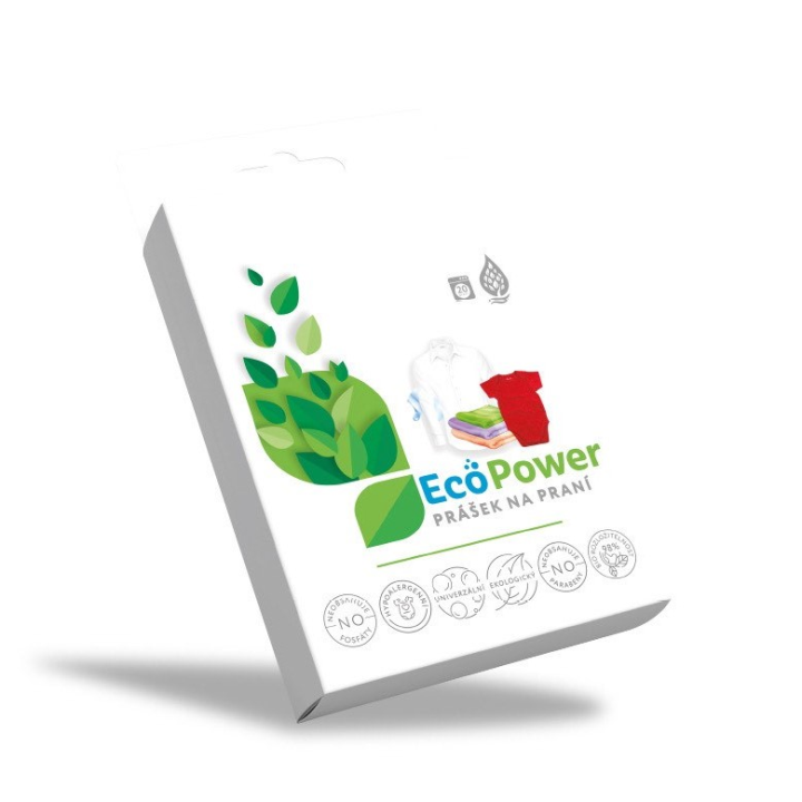 E-shop Eco-power S: Bio-univerzální deskový prášek - 20 praní
