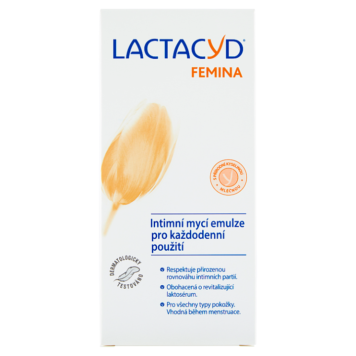 E-shop Lactacyd Femina intimní mycí emulze pro každodenní použití 200ml