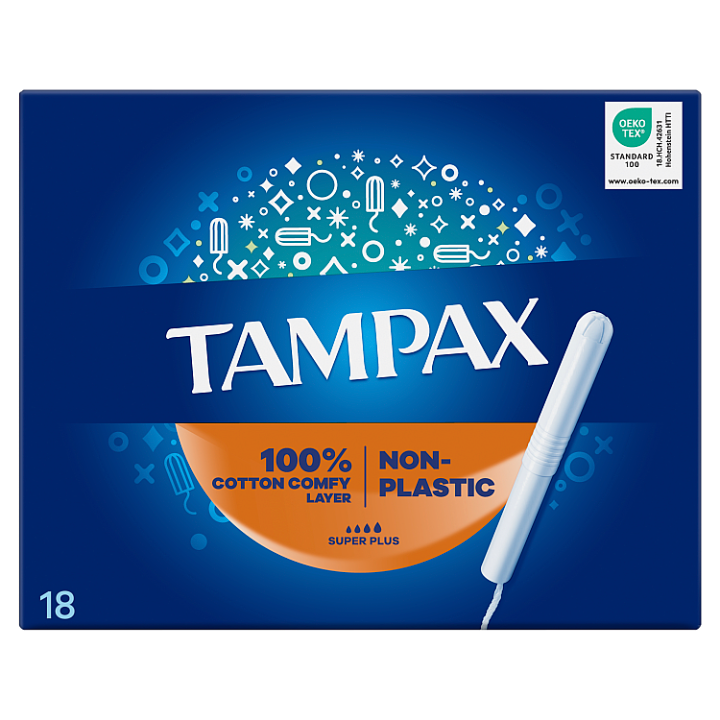 Tampax Super Plus Tampony S Papírovým Aplikátorem 18