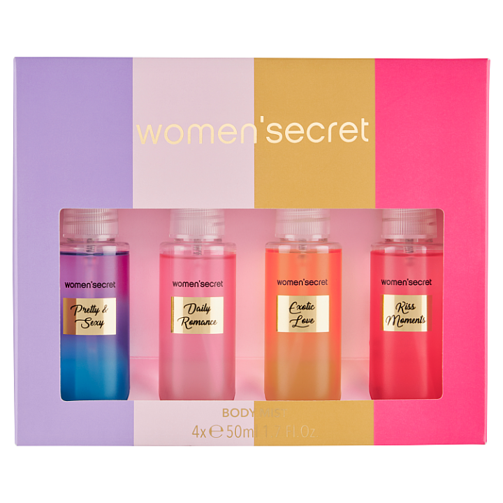 E-shop Women'Secret Parfémovaný tělový sprej 4 x 50ml