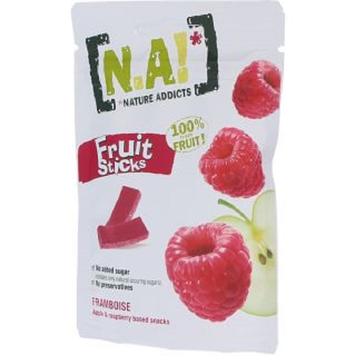 E-shop N.A! ovocné tyčinky Jablko & Malina, 35 g
