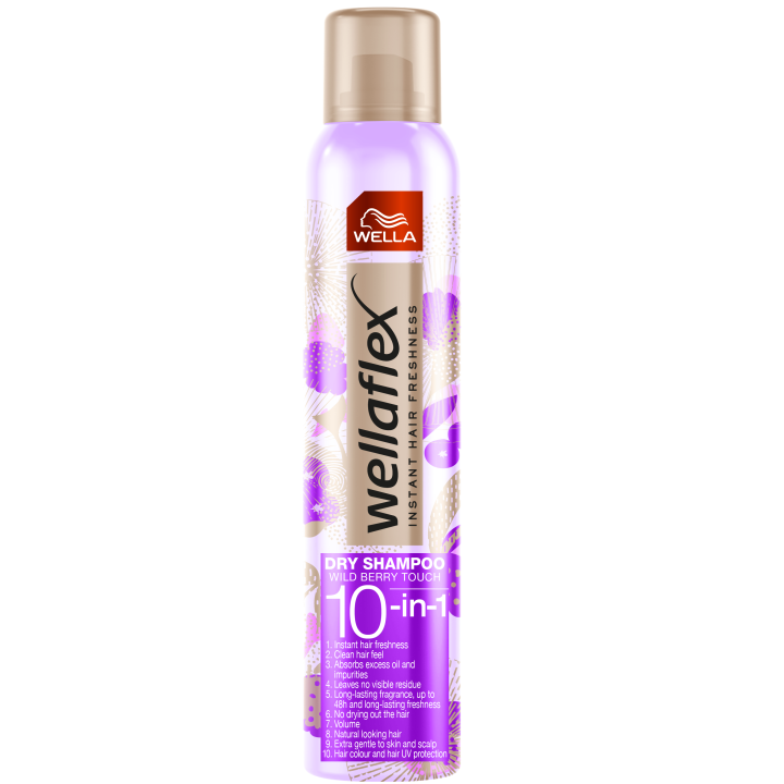 E-shop Wellaflex suchý šampon Wild Berry 180ml