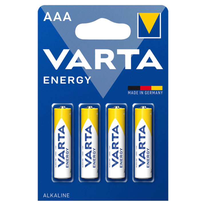 E-shop VARTA Energy AAA alkalické baterie 4 ks