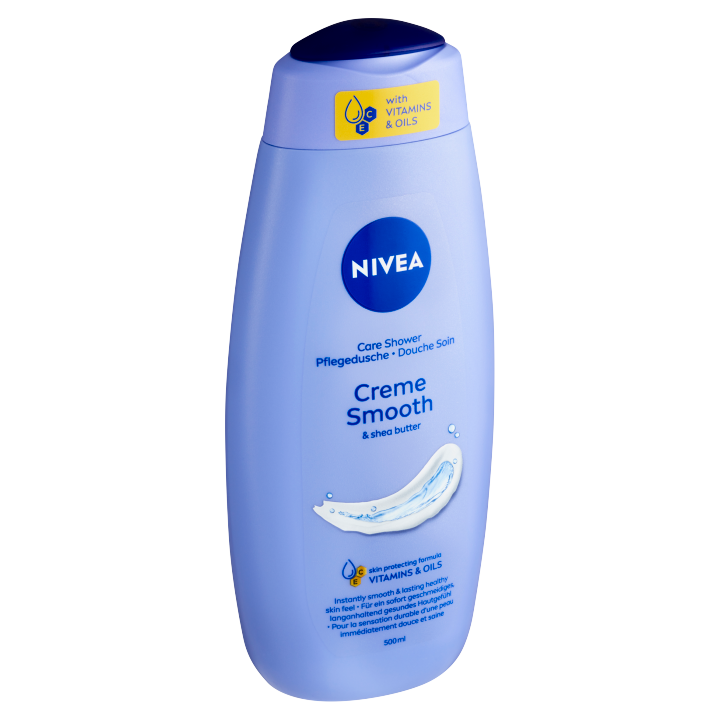 E-shop Nivea Creme Smooth Pečující sprchový gel 500ml