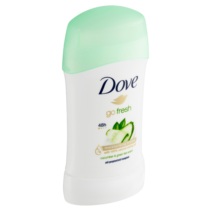 E-shop Dove Go Fresh Cucumber & Green Tea tuhý antiperspirant 40ml