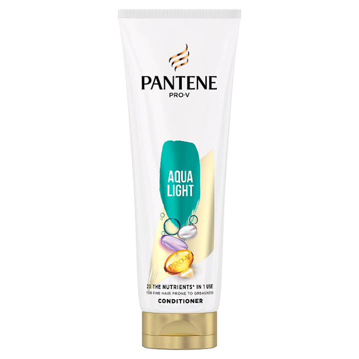 E-shop Pantene Pro-V Kondicionér na vlasy Aqualight, dvojnásobné množství živin v 1 použití, 200ml