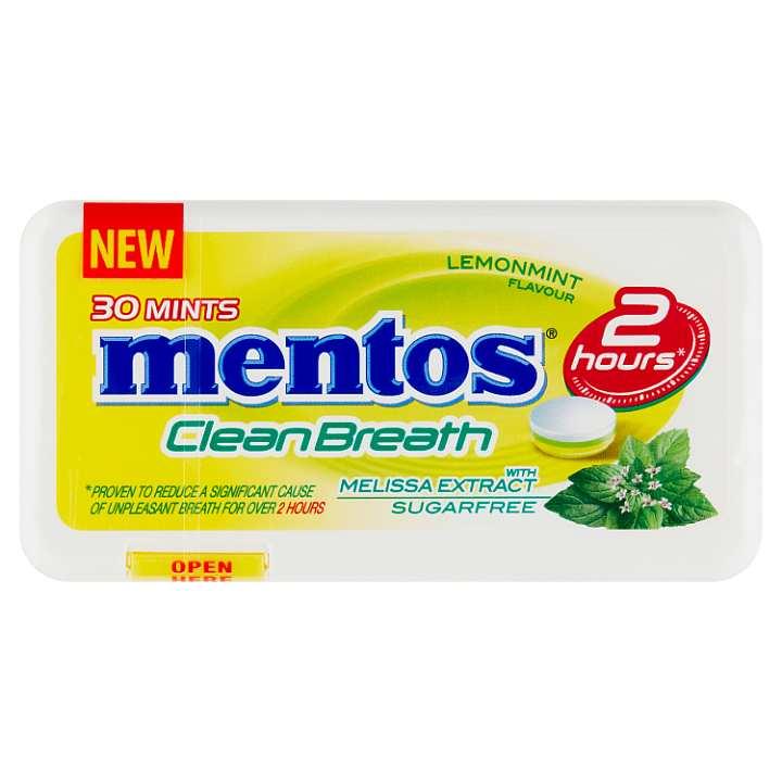 E-shop Mentos CleanBreath Lemonmint 21g