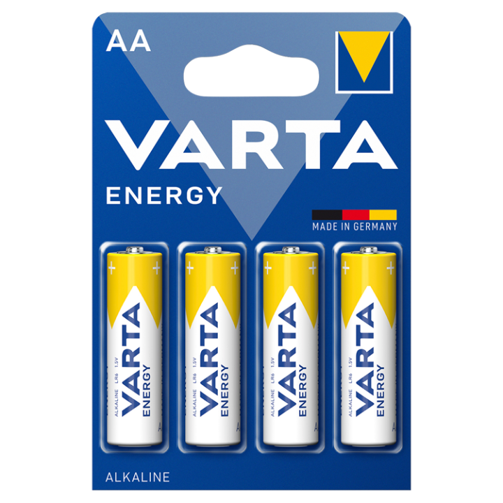 E-shop VARTA Energy AA alkalické baterie 4 ks