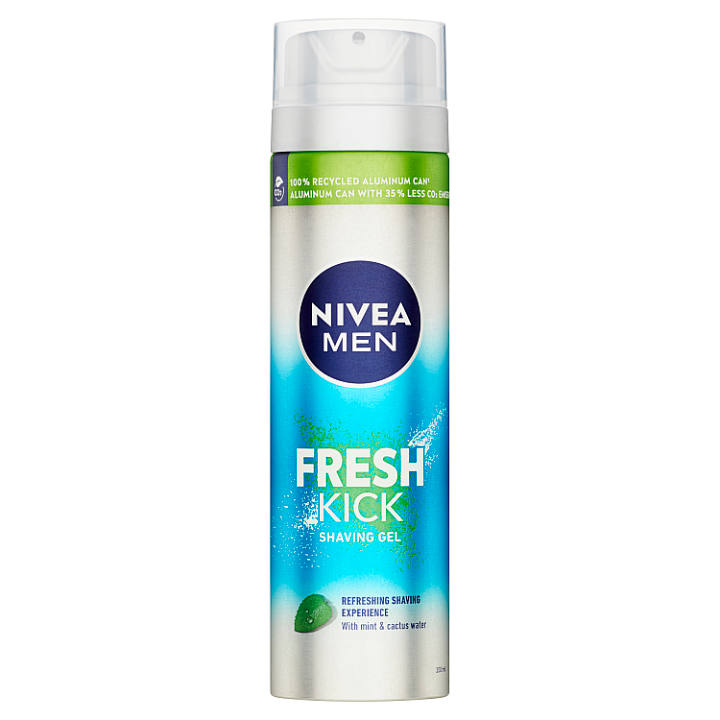 E-shop Nivea Men Fresh Kick Osvěžující gel na holení 200ml