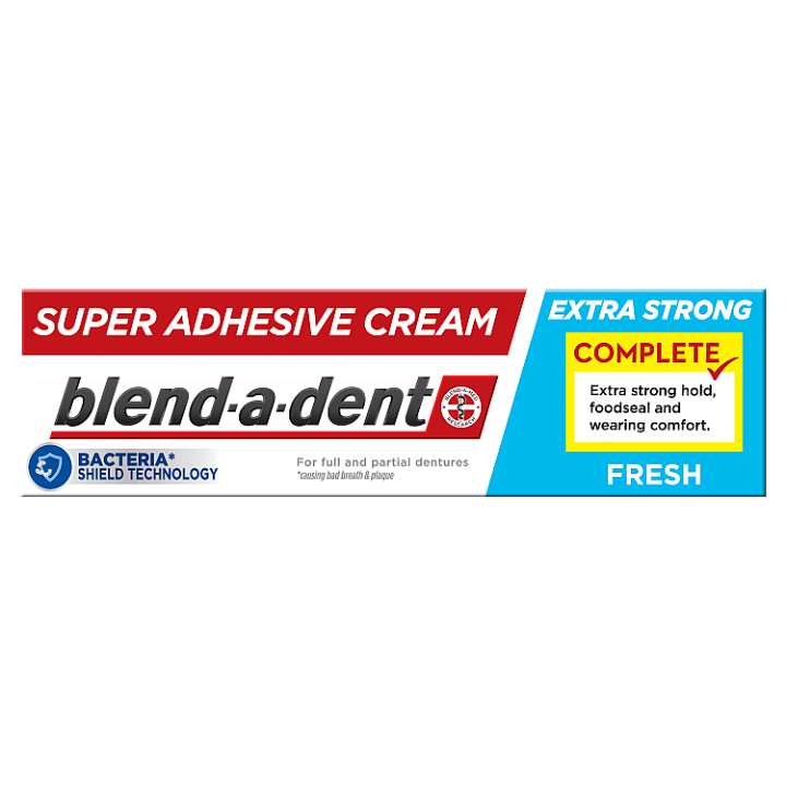 E-shop Blend-a-dent Complete Fixační Krém Na Zubní Náhradu 47 g, Fresh