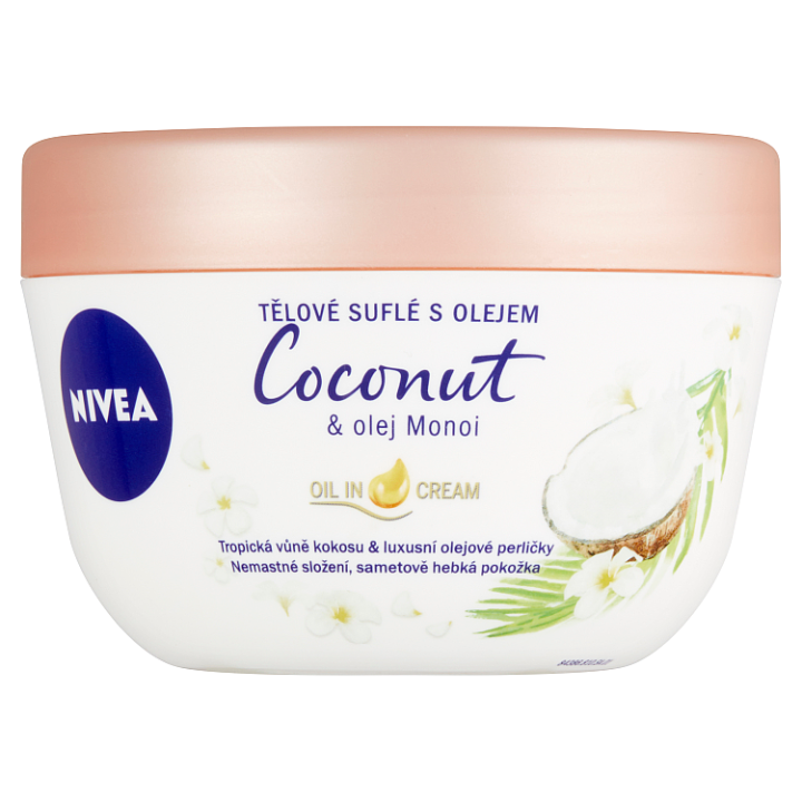 E-shop Nivea Tělové suflé s olejem Coconut & olej Monoi 200ml