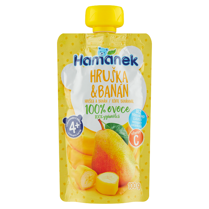 E-shop Hamánek Hruška & banán 100g