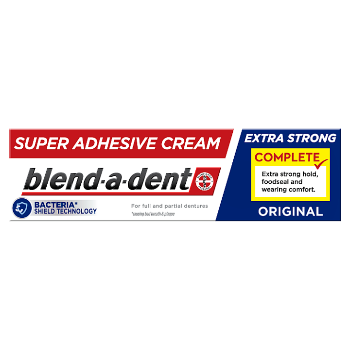 E-shop Blend-a-dent Complete Fixační Krém Na Zubní Náhradu 47g, Original