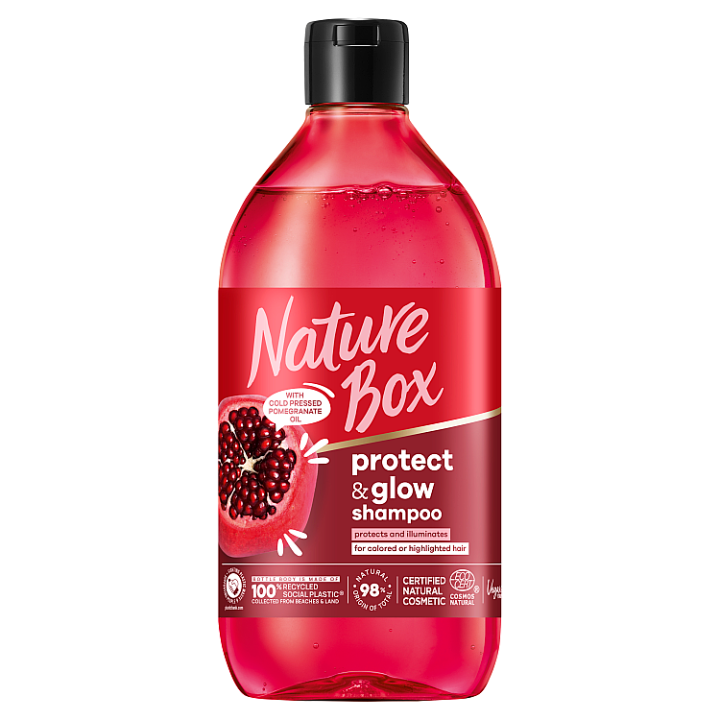 E-shop Nature Box Protect & Glow šampon 385ml