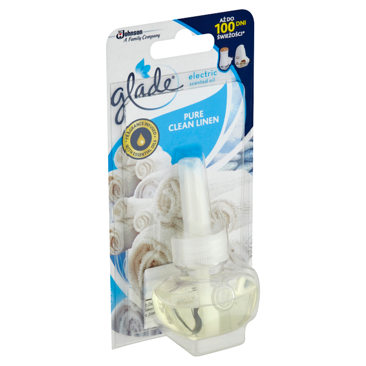 E-shop Glade Electric Scented Oil Pure Clean Linen náplň 20ml