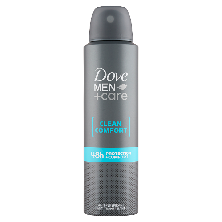 E-shop Dove Men Clean Comfort Antiperspirant sprej 150ml