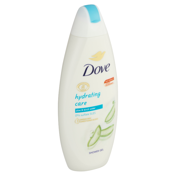 E-shop Dove Hydrating Care sprchový gel 250ml