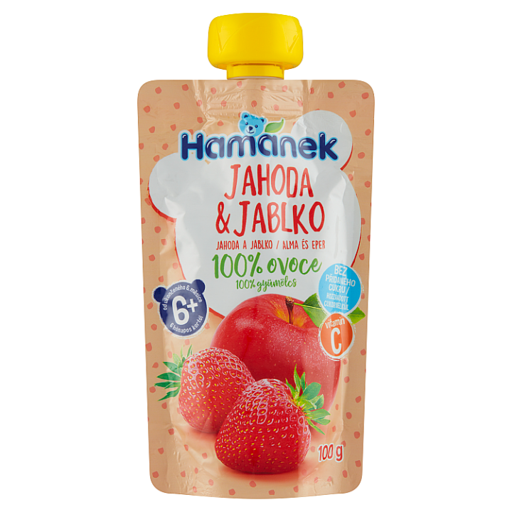 E-shop Hamánek Jahoda & jablko 100g