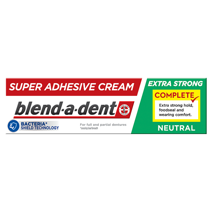 E-shop Blend-a-dent Complete Fixační Krém Na Zubní Náhradu 47g, Neutral