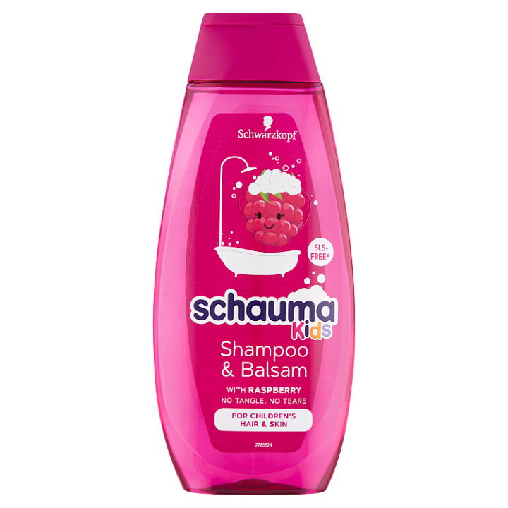 E-shop Schauma šampon a balzám Kids s extraktem z maliny 400ml
