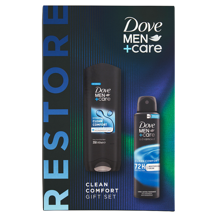E-shop Dove Men+Care Clean Comfort vánoční balíček pro muže