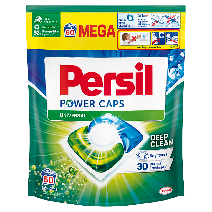 E-shop PERSIL prací kapsle Power-Caps Deep Clean Regular 60 praní, 840g