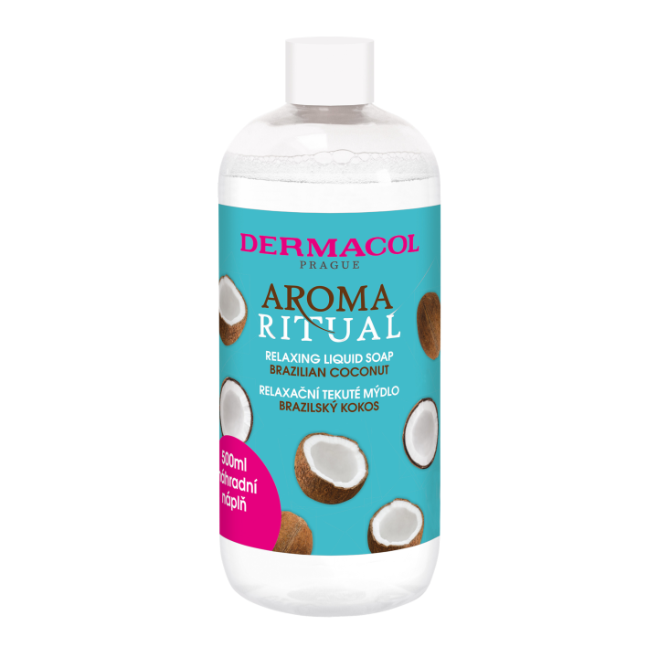 E-shop Dermacol Aroma Ritual náhradní náplň tekuté mýdlo brazilský kokos